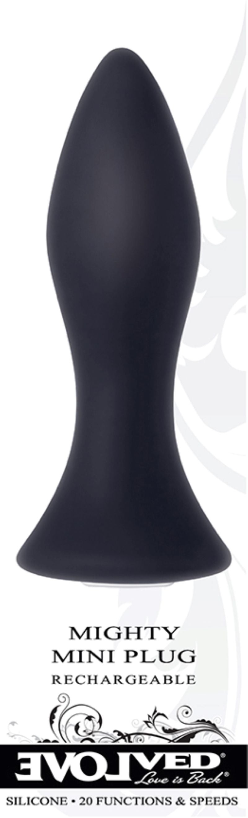 Evolved Novelties - Mighty Mini Plug - Zwart