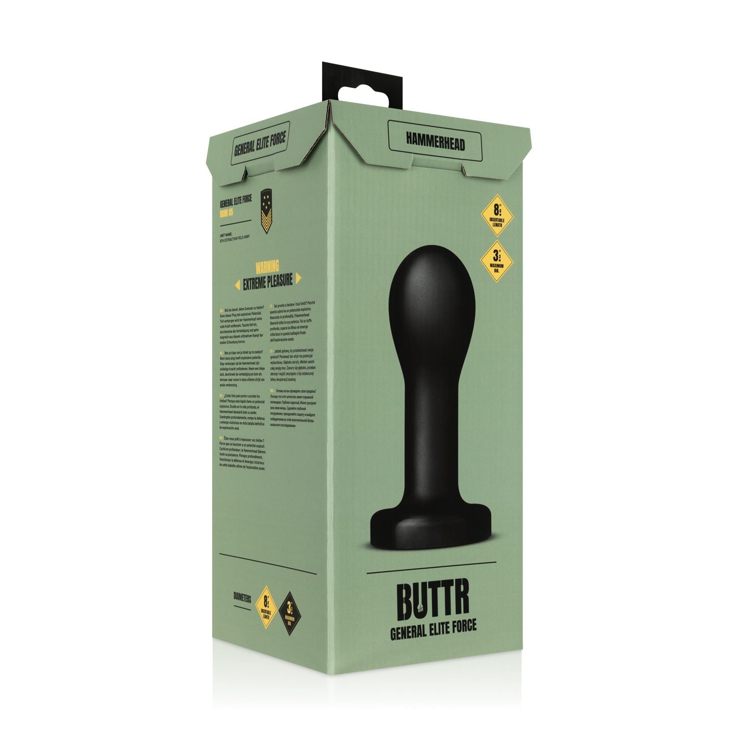 BUTTR - Hammerhead Buttplug