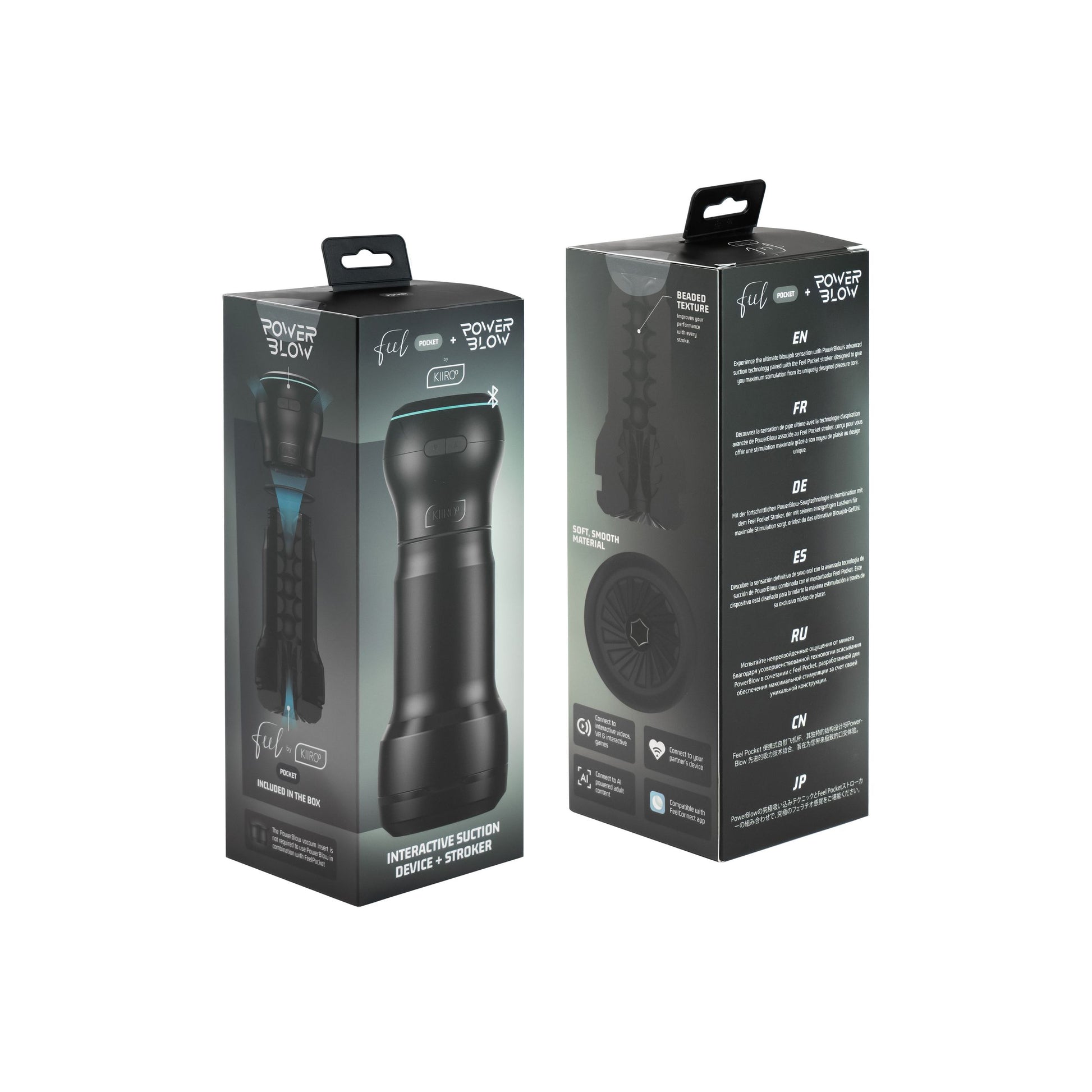 Kiiroo - Feel by Kiiroo PocketBlow Stroker