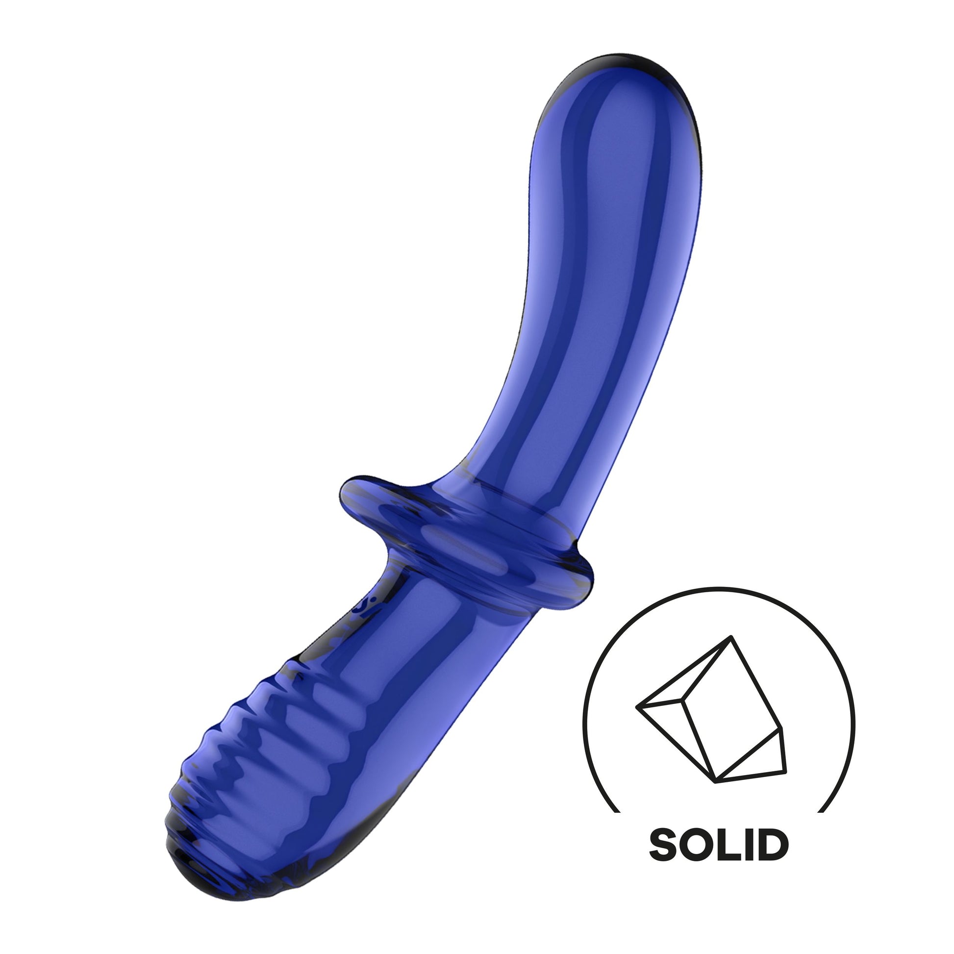 Satisfyer Double Crystal – Lichtblauw