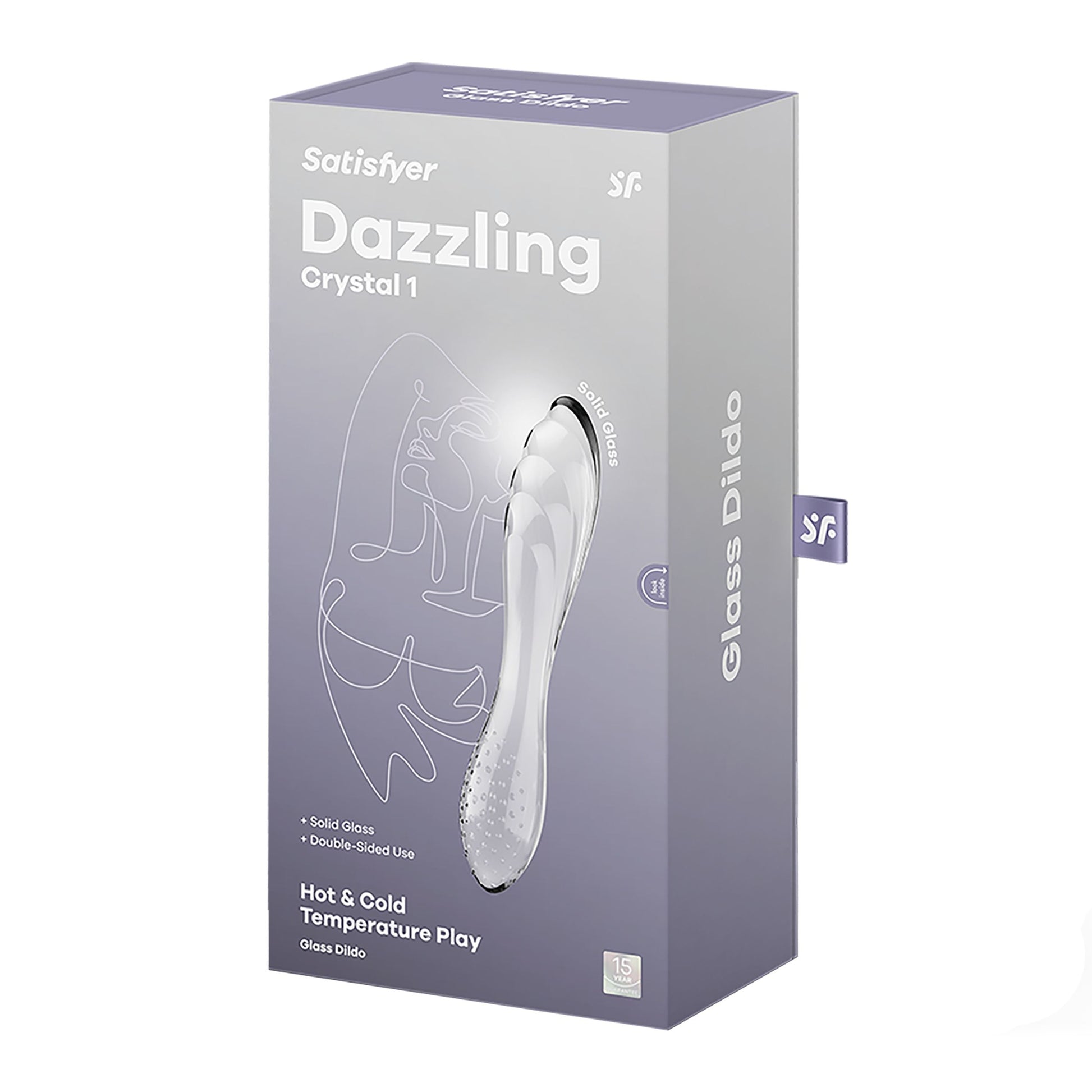 Satisfyer Dazzling Crystal 1 - Transparant
