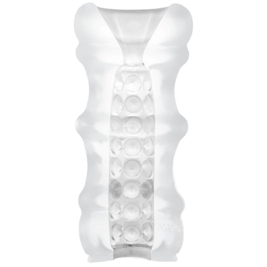 Doc Johnson - Mood ULTRASKYN Stroker Pleaser Massage Beads - Wit