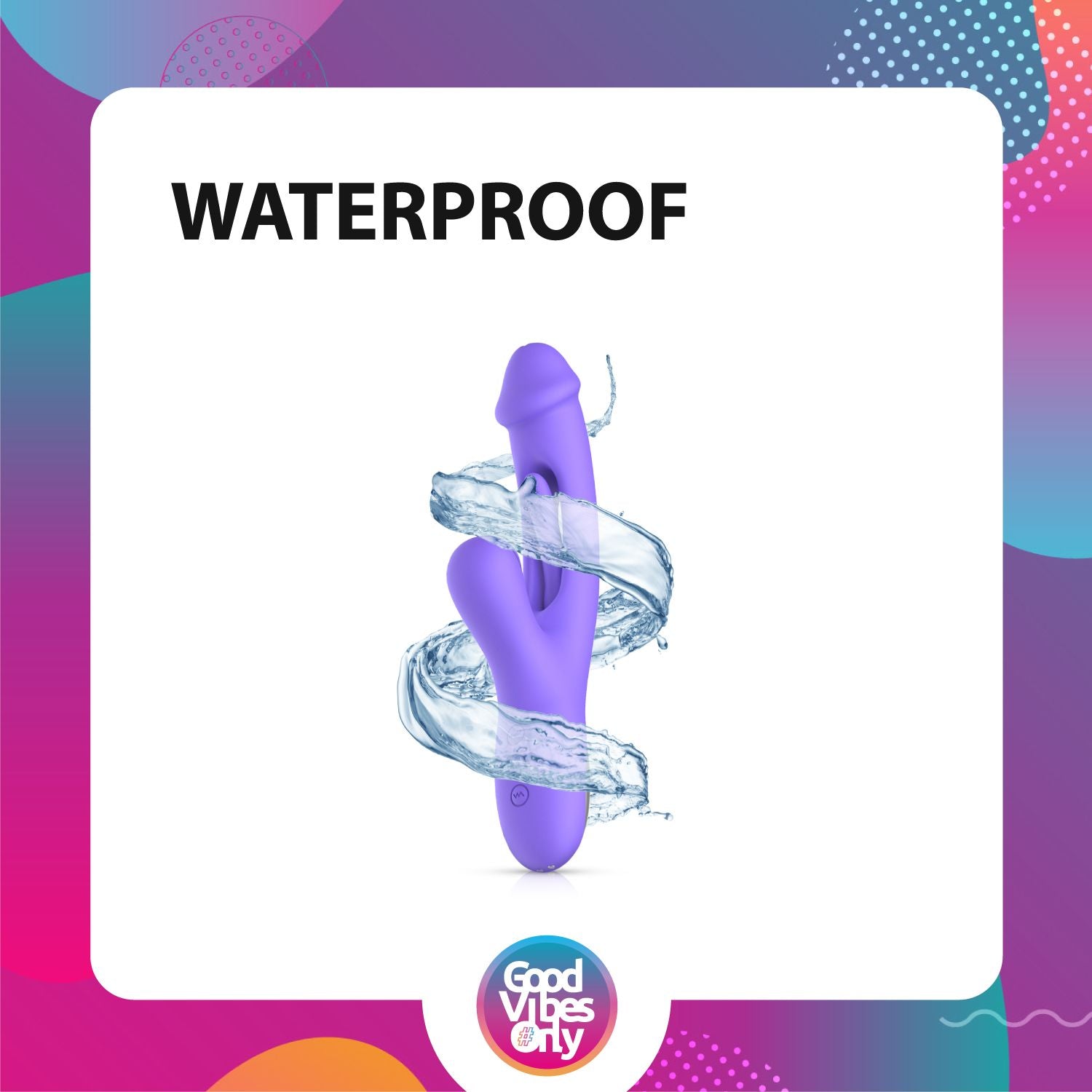 Good Vibes Only - Tess Rabbit Vibrator met G-Spot stimulator