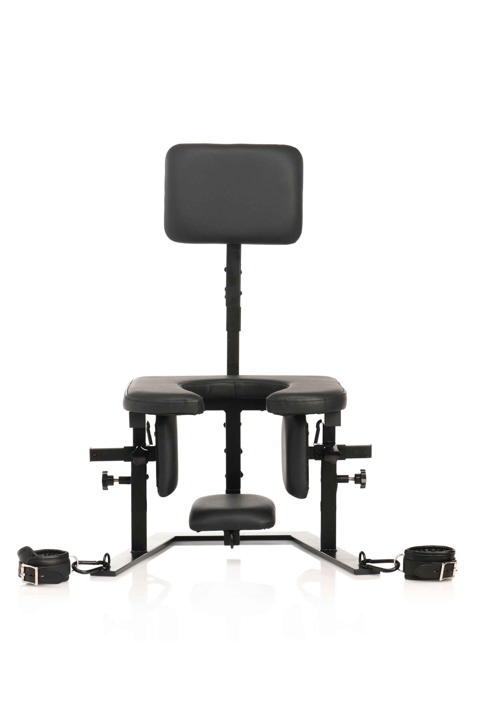 XR Brands - Pleasure Throne Orale Seks Stoel - Zwart