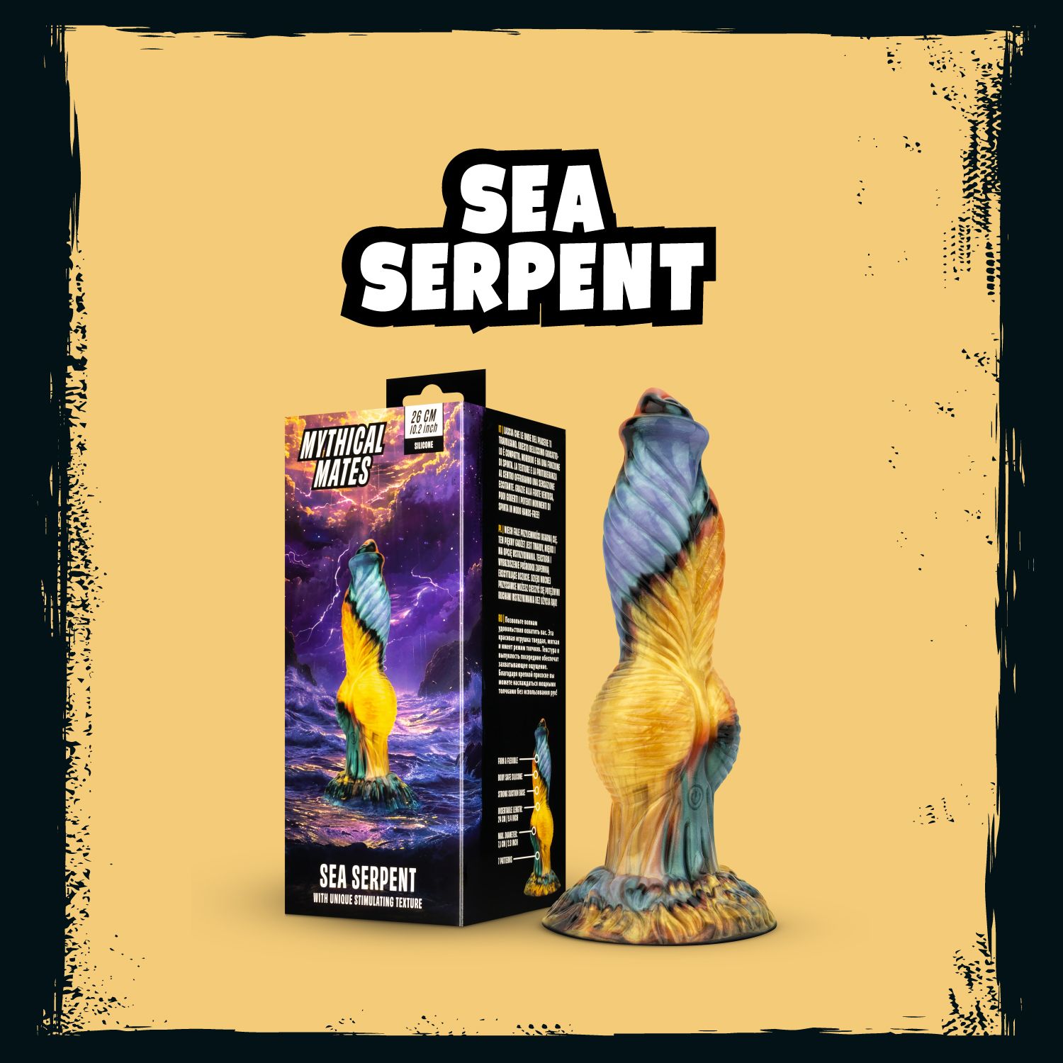 Mythical Mates - Sea Serpent Stotende Dildo