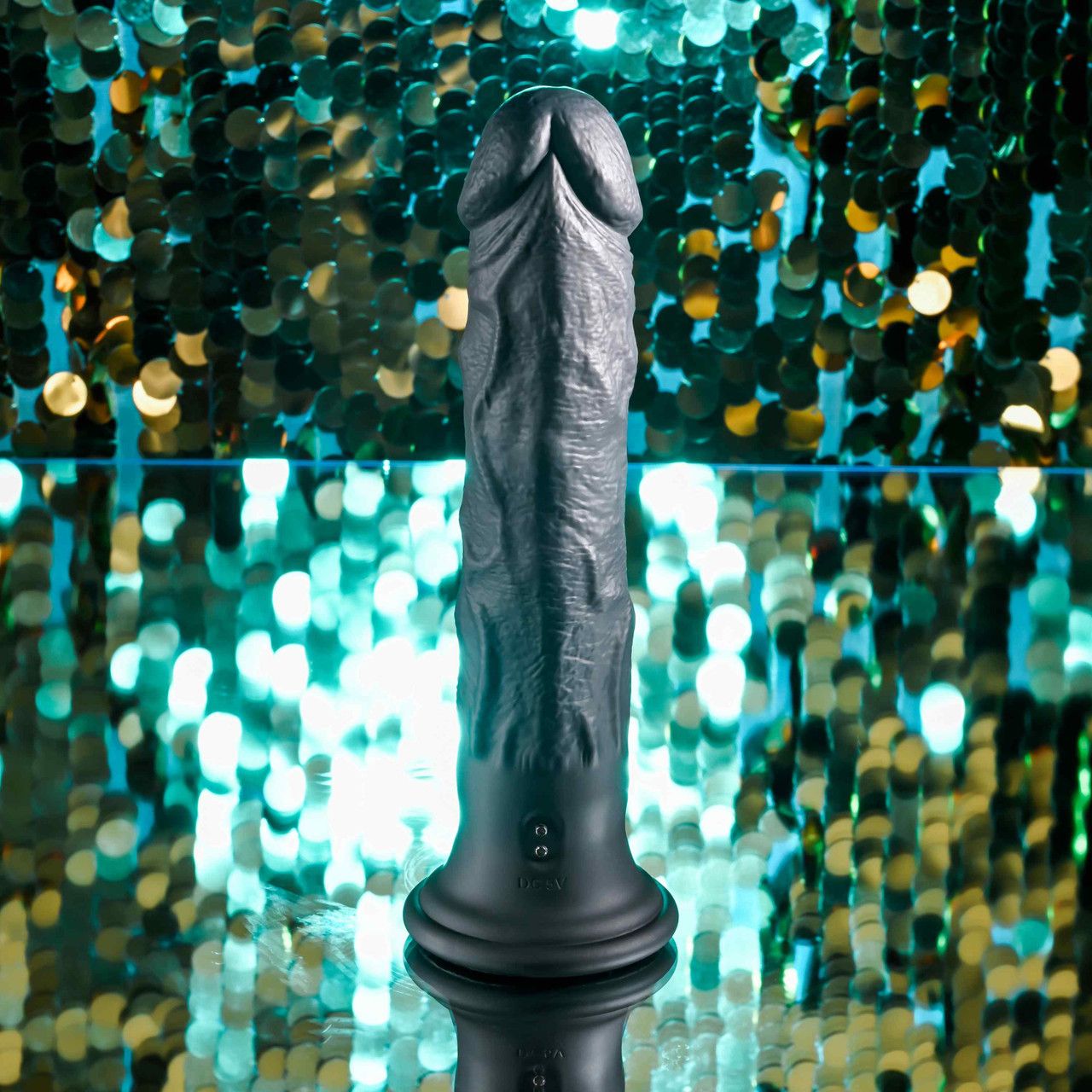 Evolved - Black Thunder Vibrerende Dildo - 25 cm
