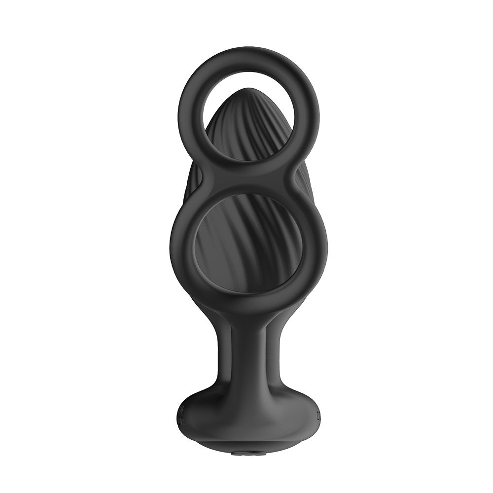 Nexus - Tornado Roterende Anaal Plug met Cock & Ball Rings