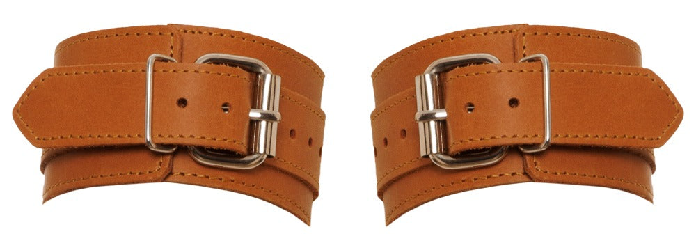 Leather Cuffs natural