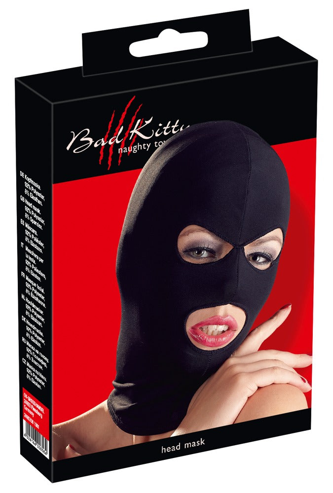 Head Mask Eyes & Mouth BK