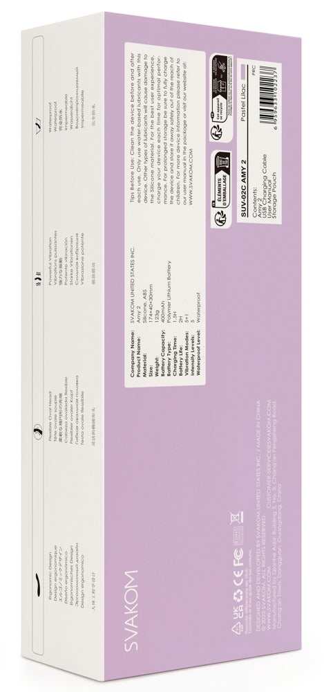 Amy 2 Pastel Lilac