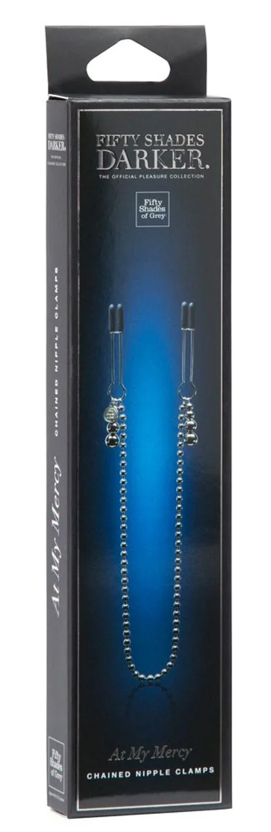 Fifty Shades Darker – At My Mercy Tepelklemmen – Met Ketting