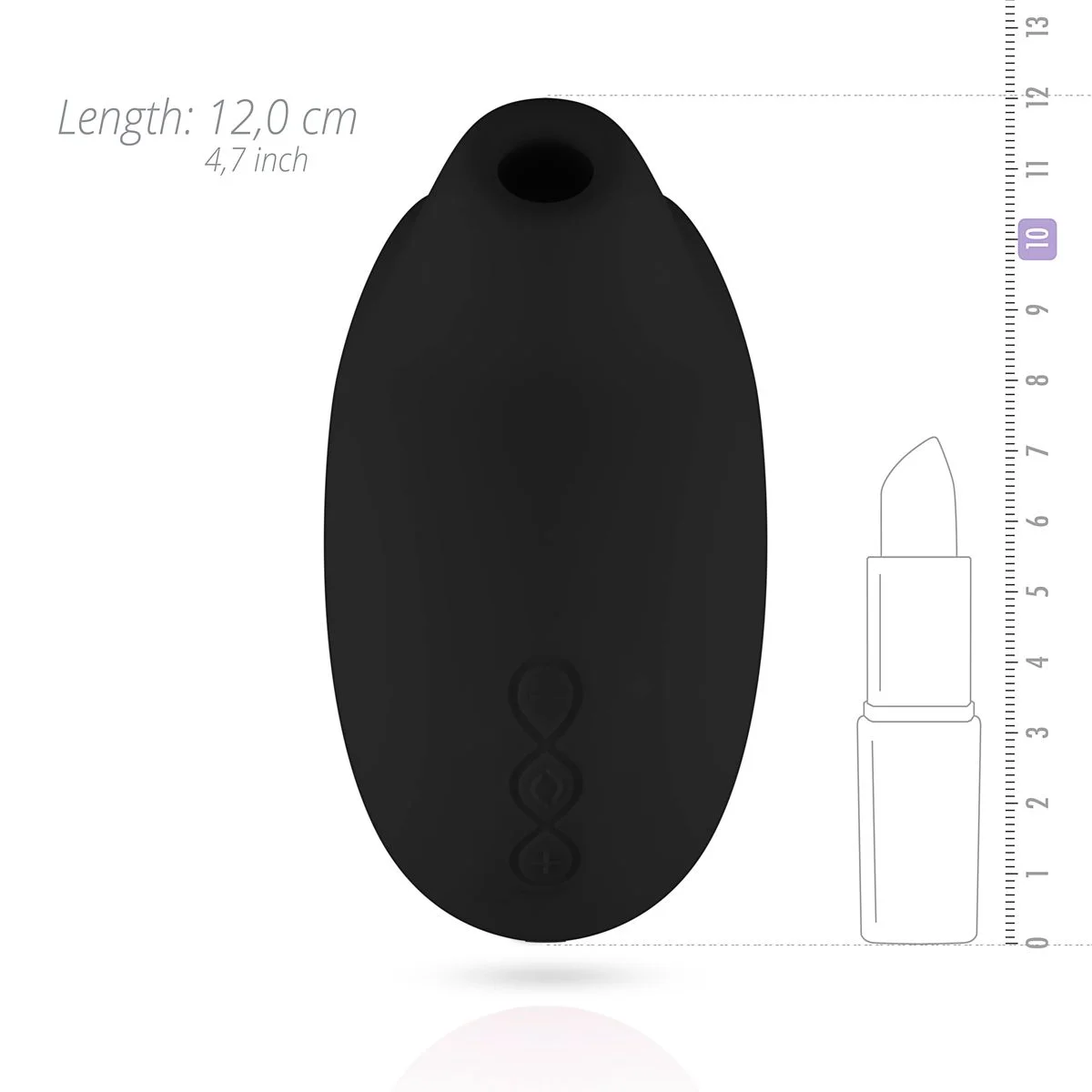 LELO - Sona Luchtdrukvibrator - Zwart