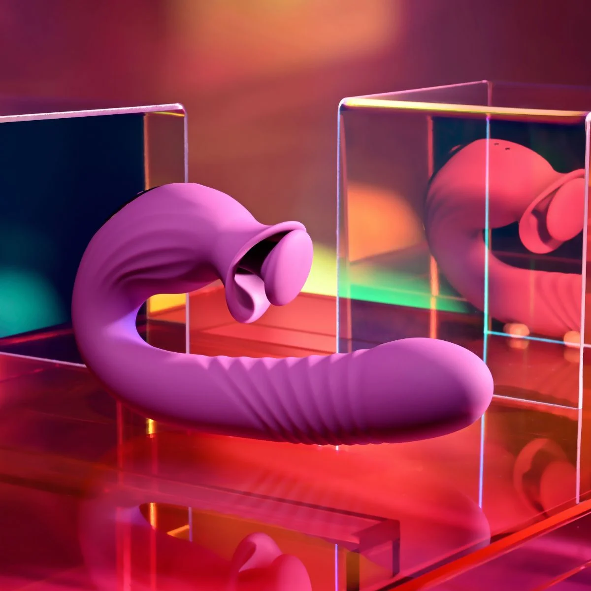 Evolved - Deep Ecstasy Rabbit Vibrator - Magenta