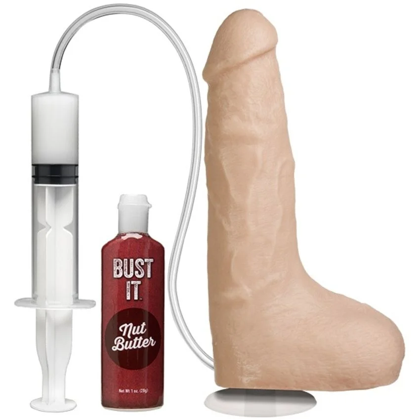 Doc Johnson - Realistische Spuitende Penis - Beige