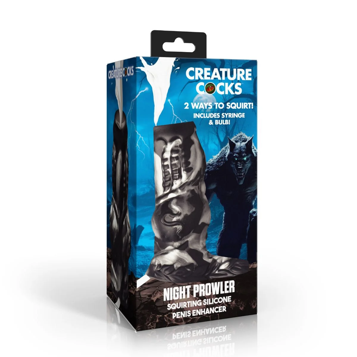Creature Cocks - Night Prowler Squirting Penis Vergroter - 12 cm