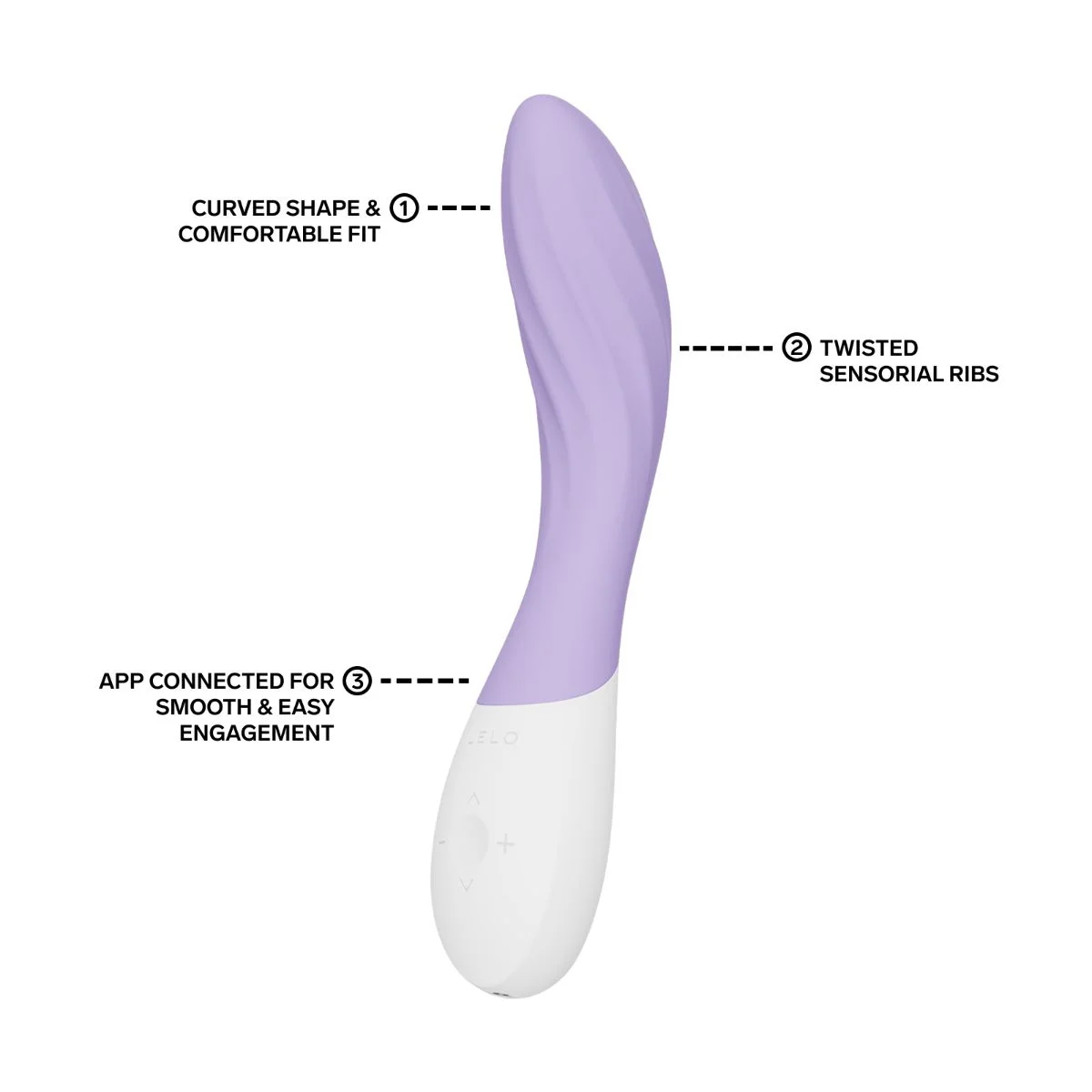 LELO - MONA Twist G-Spot Vibrator - Lavender