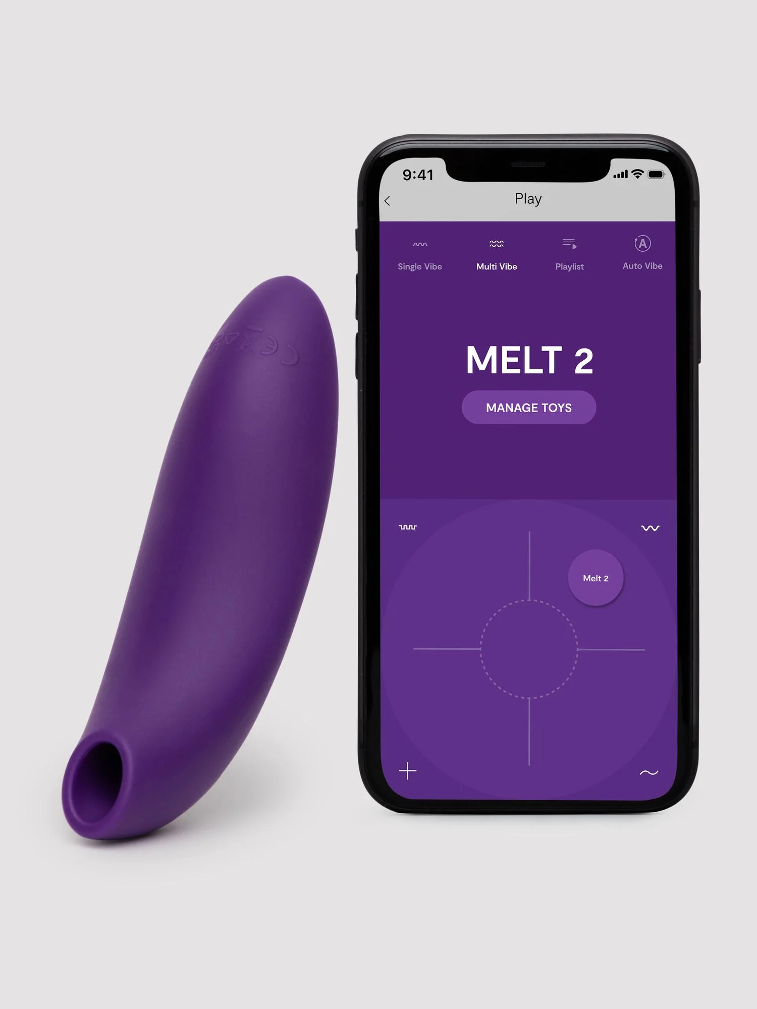 We-Vibe - Melt 2 App Controlled Clitorale Stimulator - Paars