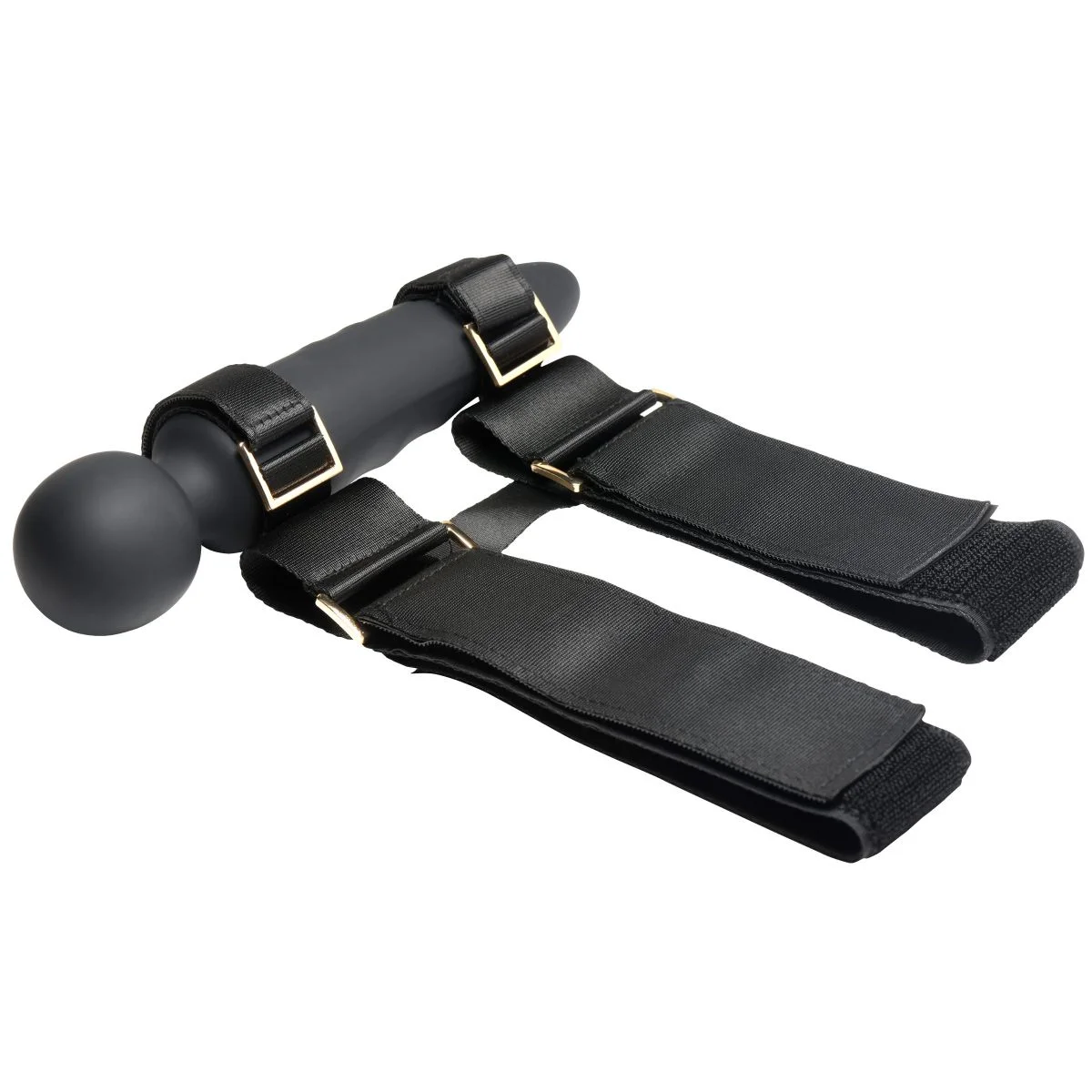 Master Series - Thunderstick Wand met Dijbeenband - Zwart