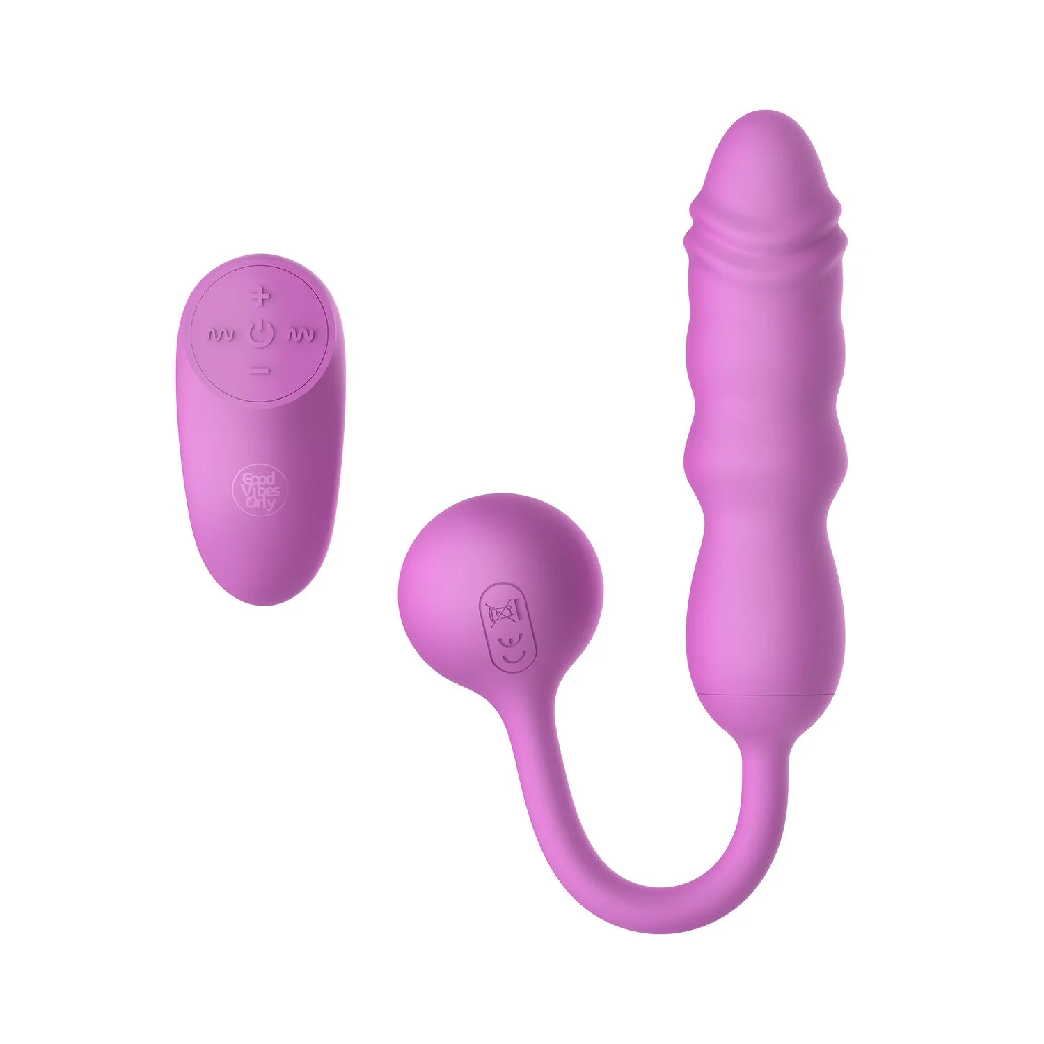 Good Vibes Only - Thrusting Bullet Remote - Roze