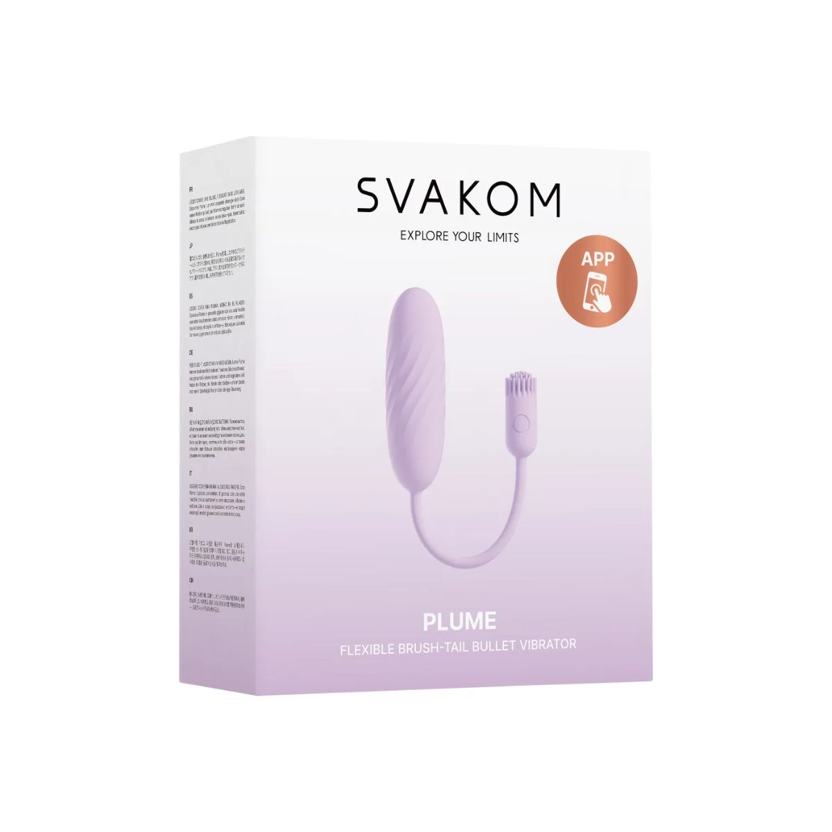 SVAKOM - Plume Vibrator - Pastel Lilac