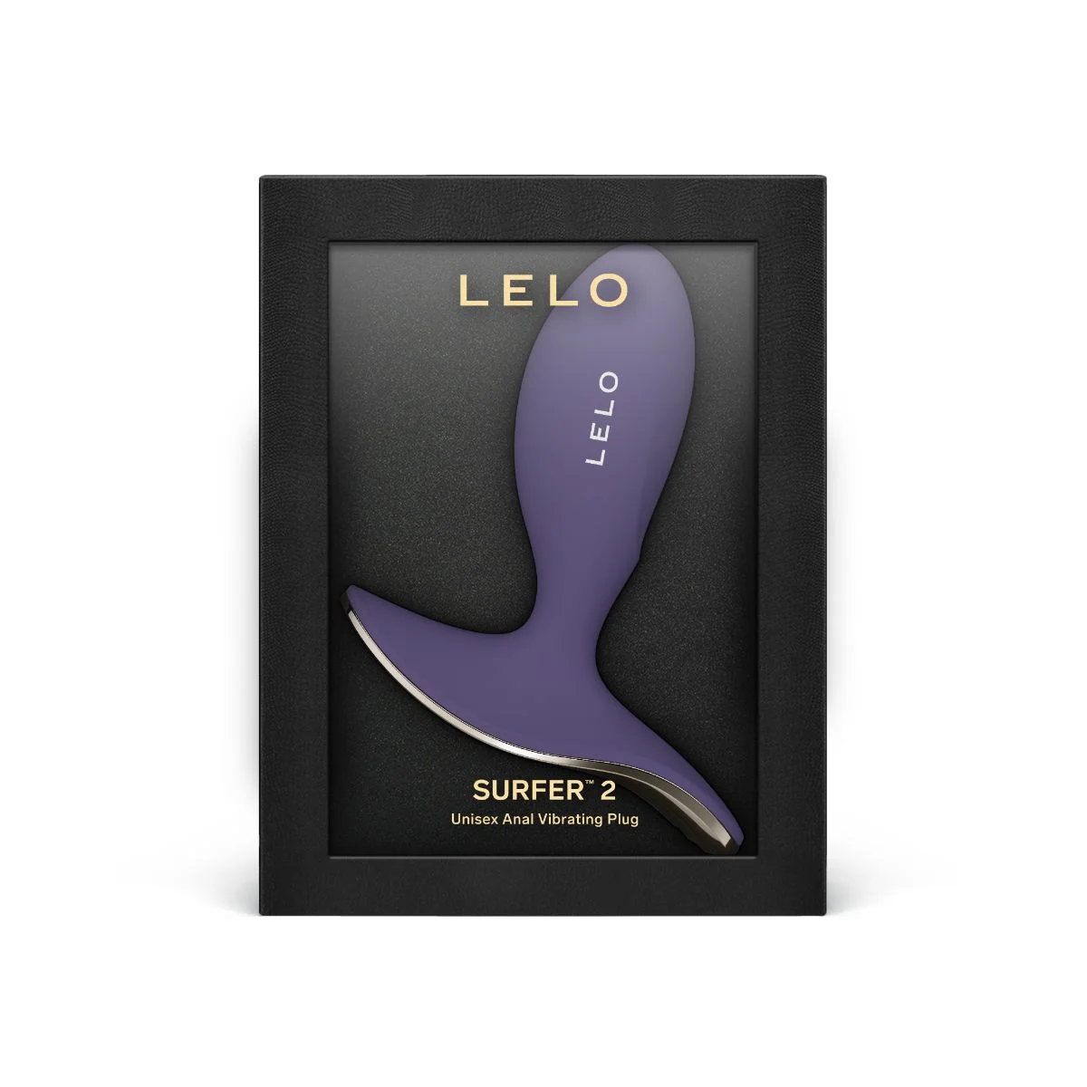 LELO - SURFER 2 Vibrerende Anaal Plug - Cyber Purple