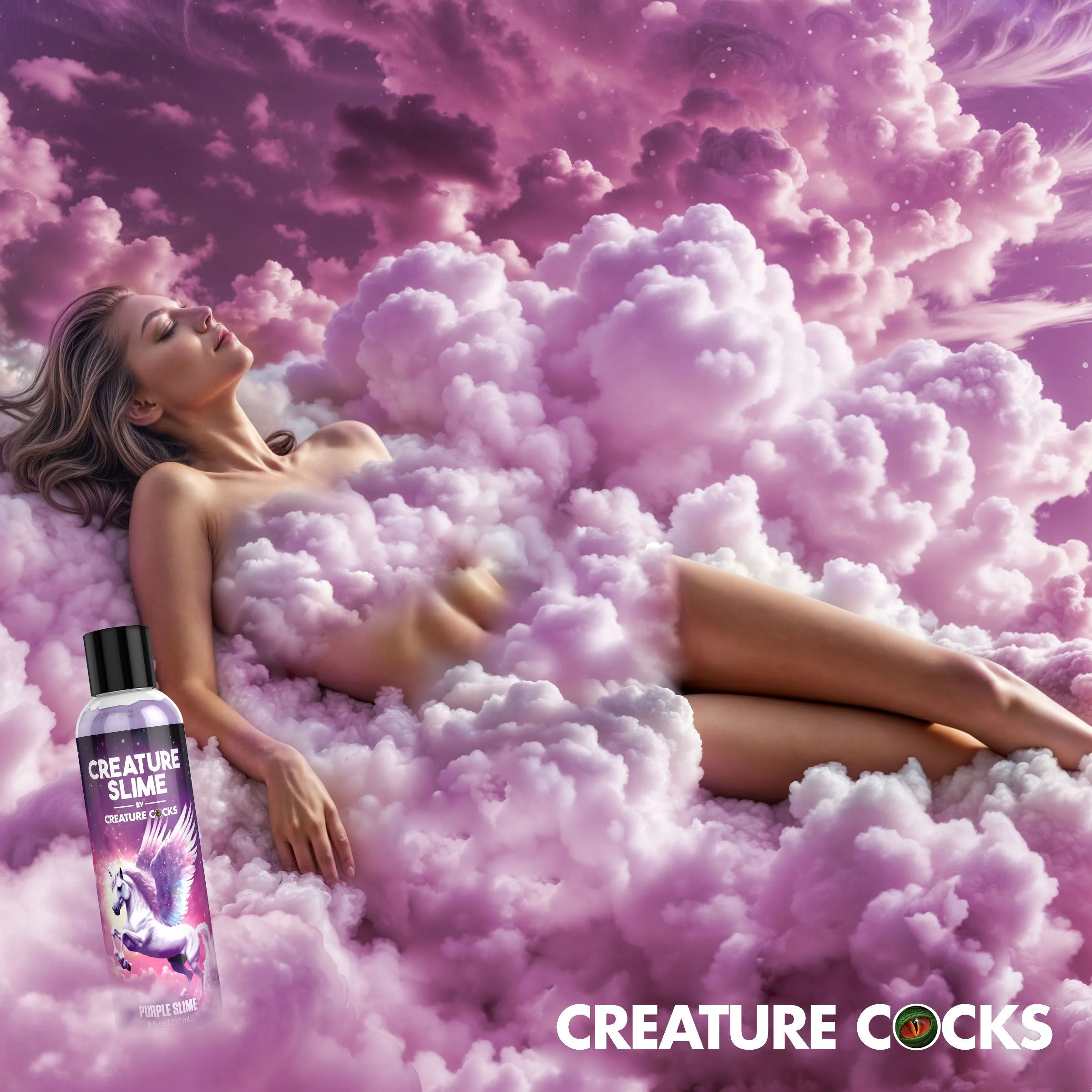 Creature Cocks - Creature Slime Paars Slijm Glijmiddel - 237 ml
