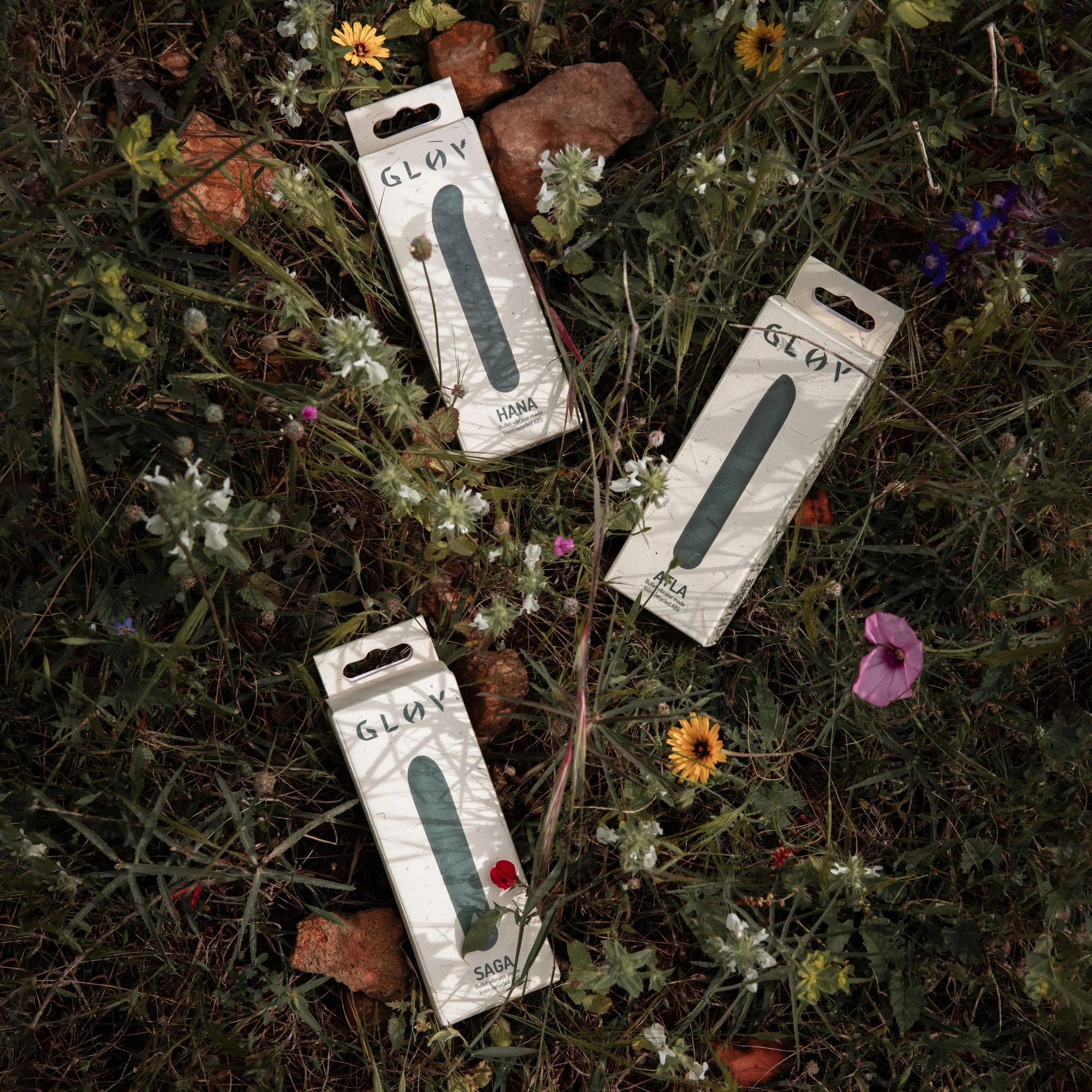 Gløv - Luna Eco Pin-Point Vibrator - Groen