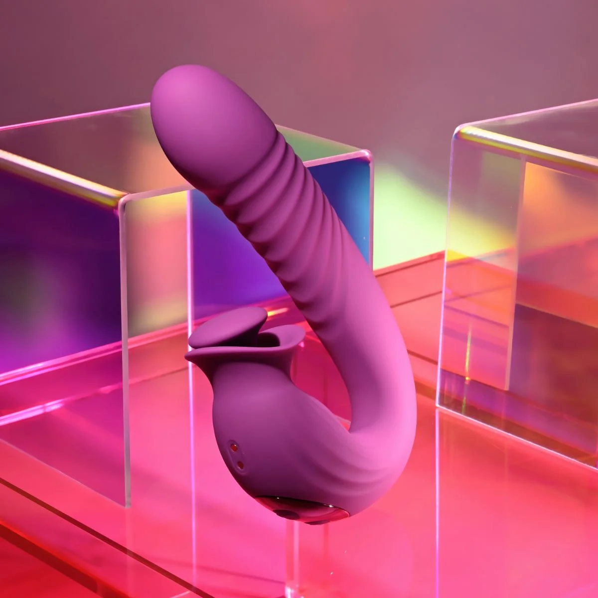 Evolved - Deep Ecstasy Rabbit Vibrator - Magenta