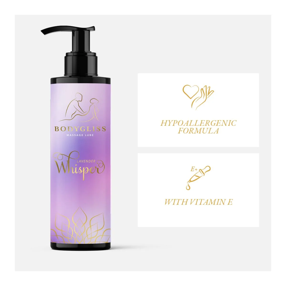 BodyGliss - Lavender Whisper Massageglijmiddel - 150 ml