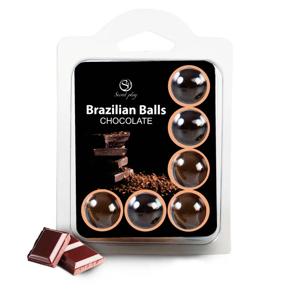 Secret Play - Brazilian Balls Chocolate - 6 Massage Balls
