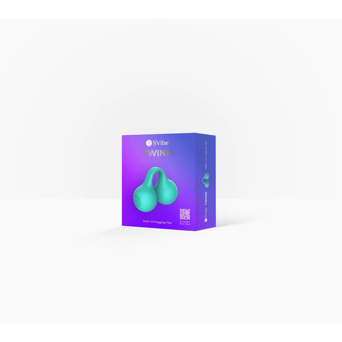 SVibe - Snail Twinn Finger Vibrator - Turquoise