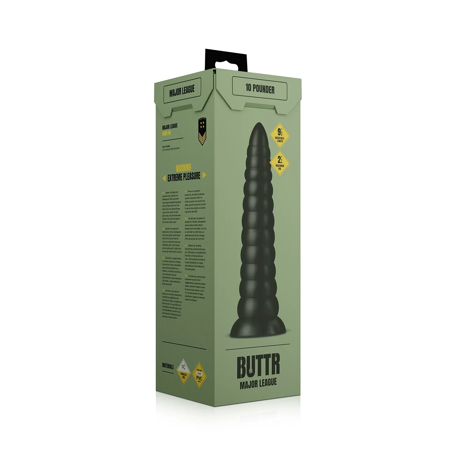 BUTTR - Caterpiller Buttplug - 29cm