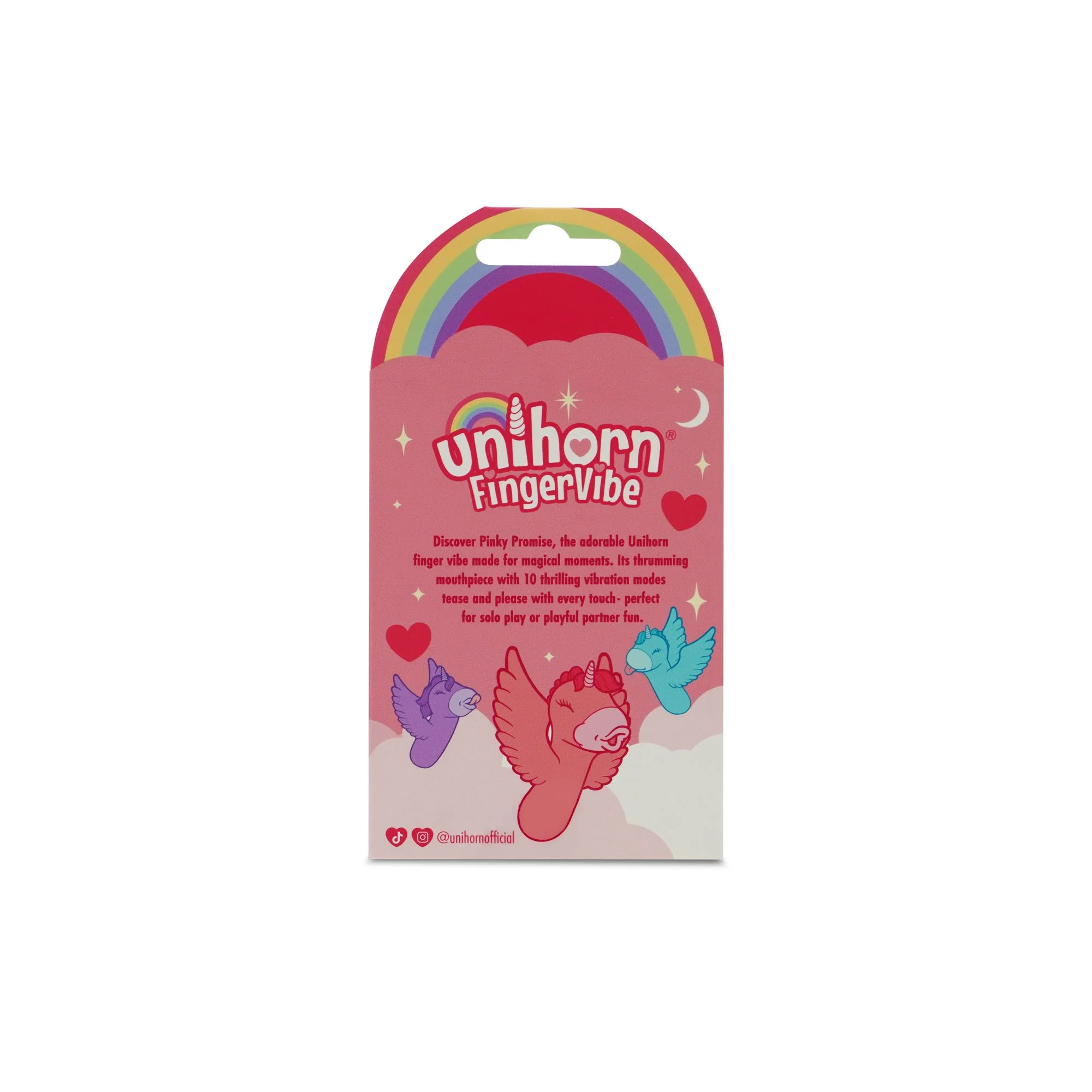 Unihorn - Finger Vibe Vingervibrator - Pinky Promise