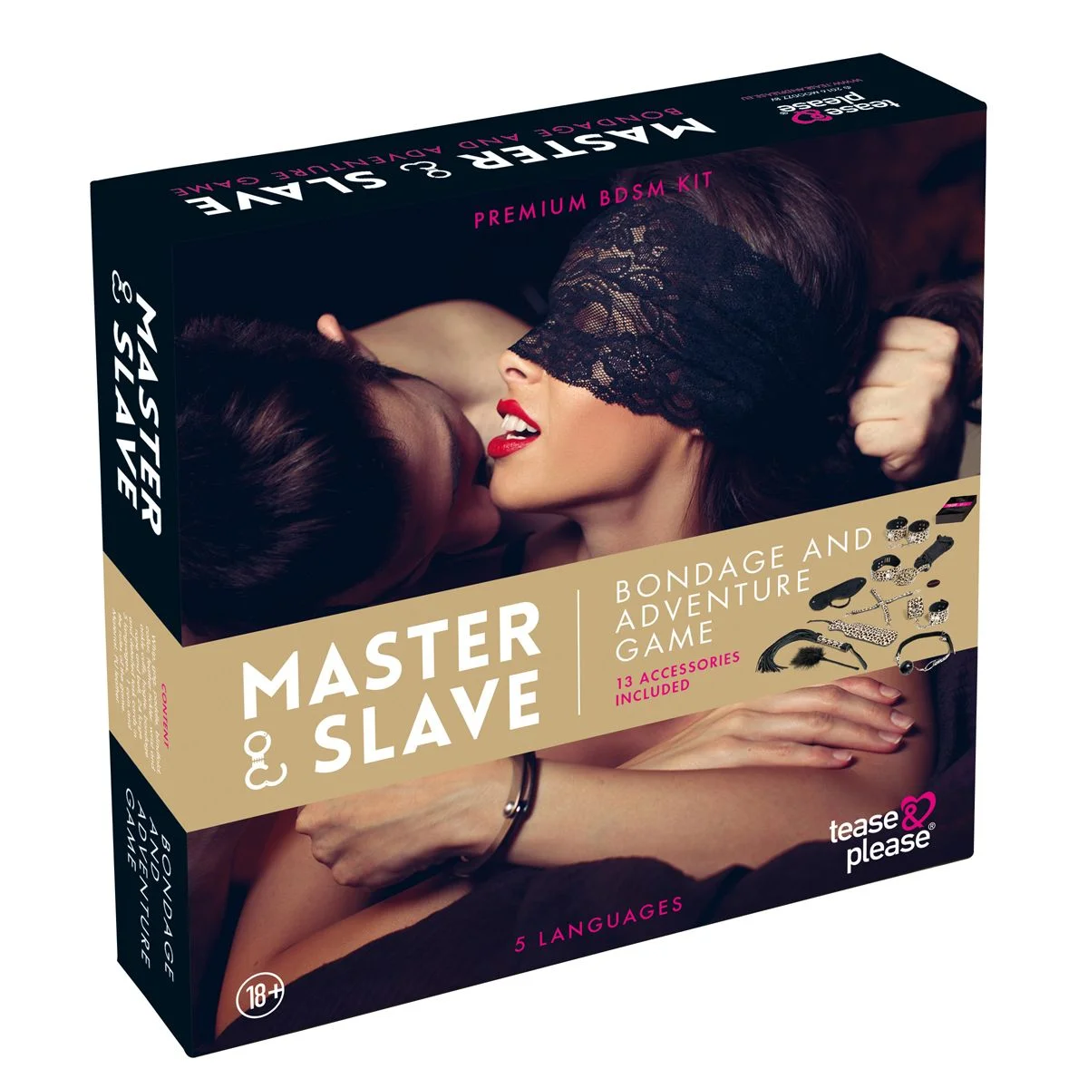 Tease & Please - Master & Slave Bondagespel - Beige