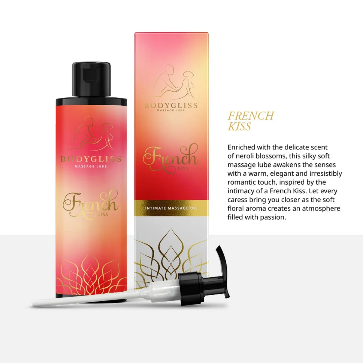 BodyGliss - French Kiss Massageglijmiddel - 150 ml
