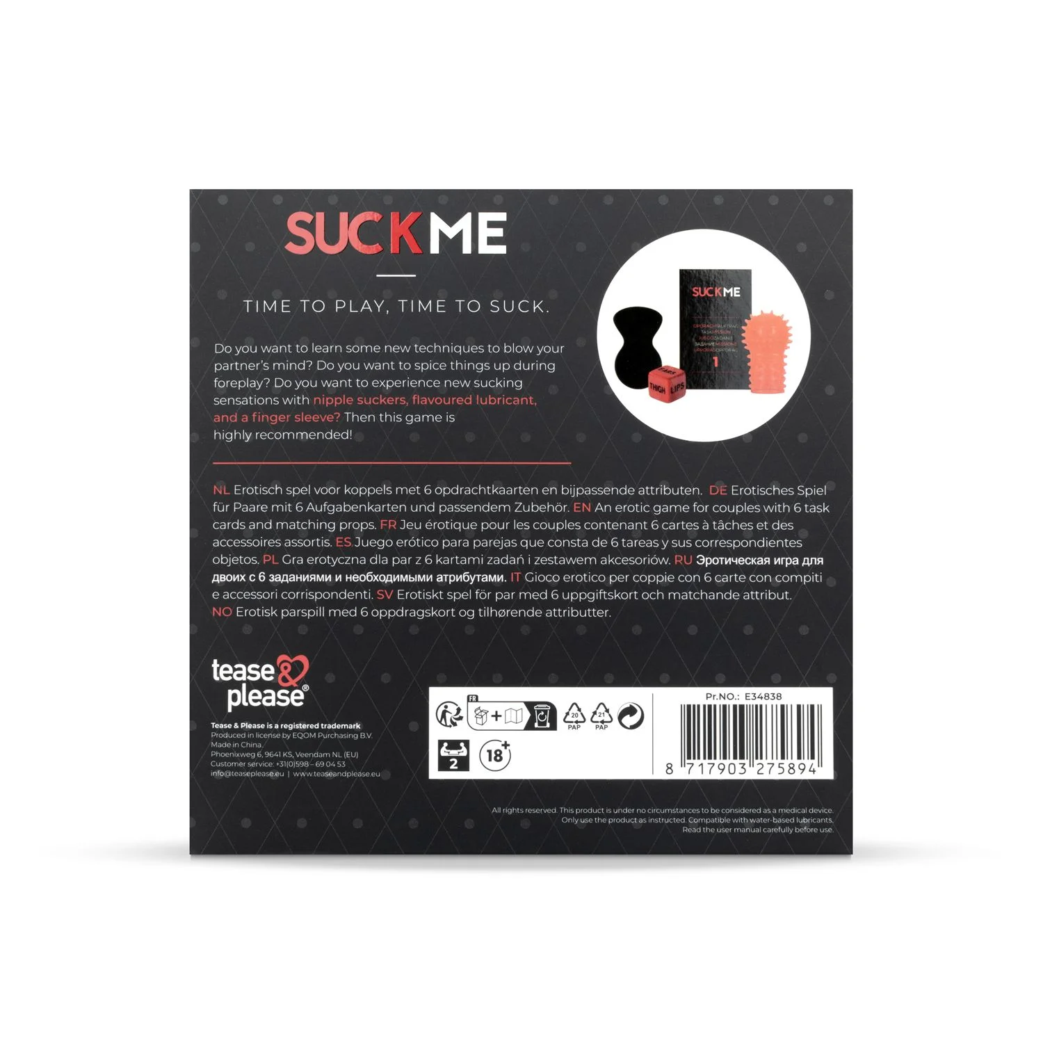 Tease & Please - Time To Suck