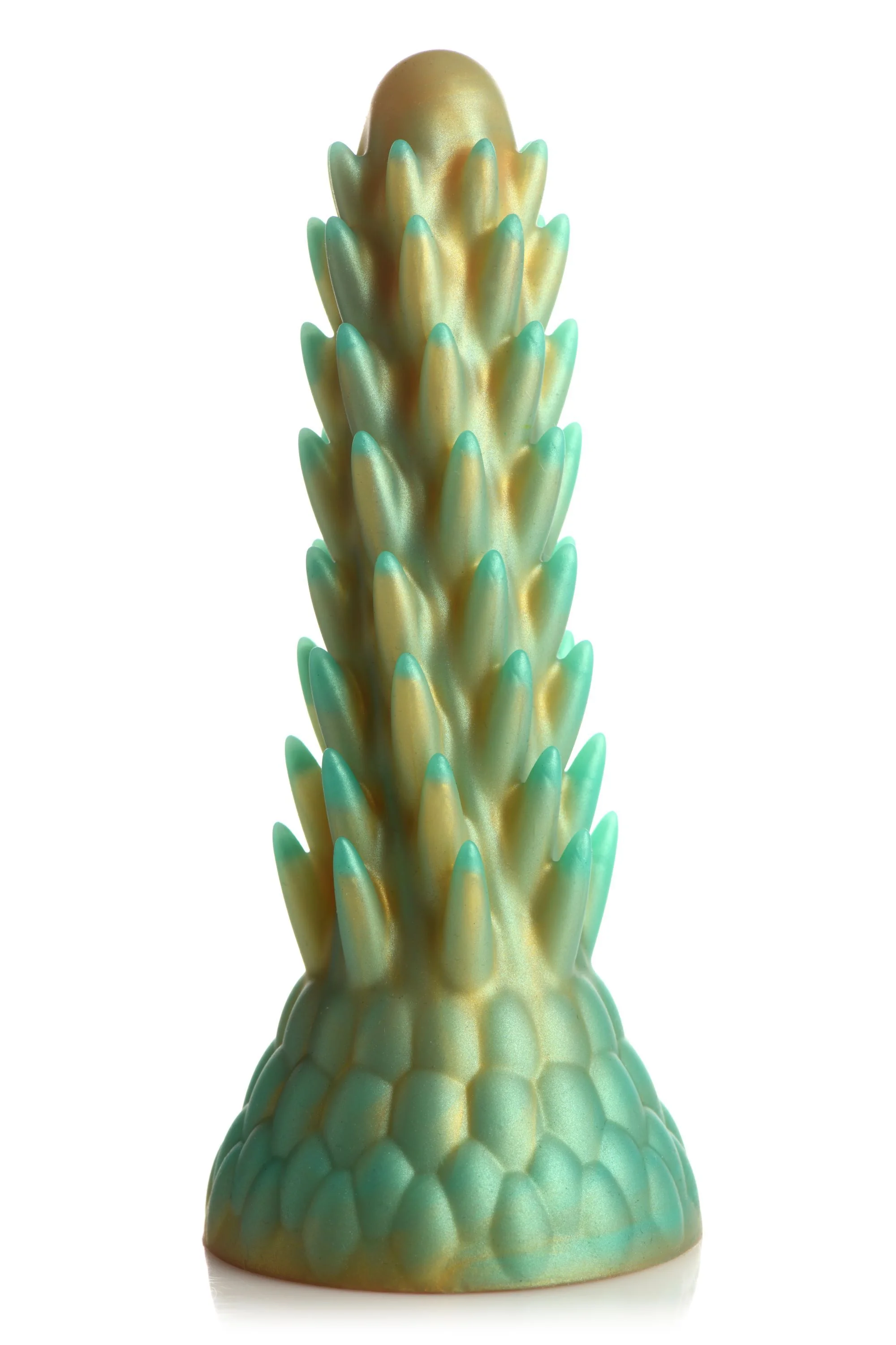Stegosaurus Spiky Reptiel Dildo - Groen