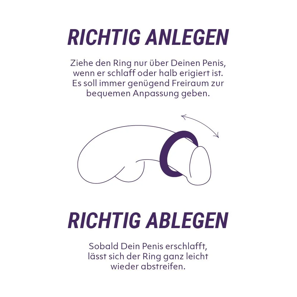 Fifty Shades of Grey – AGAIN & AGAIN Penisring – Verstelbaar