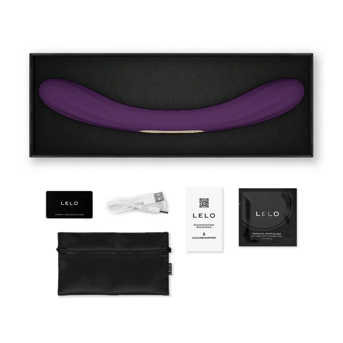 LELO - BOOMERANG Dubbele Vibrator - Purple