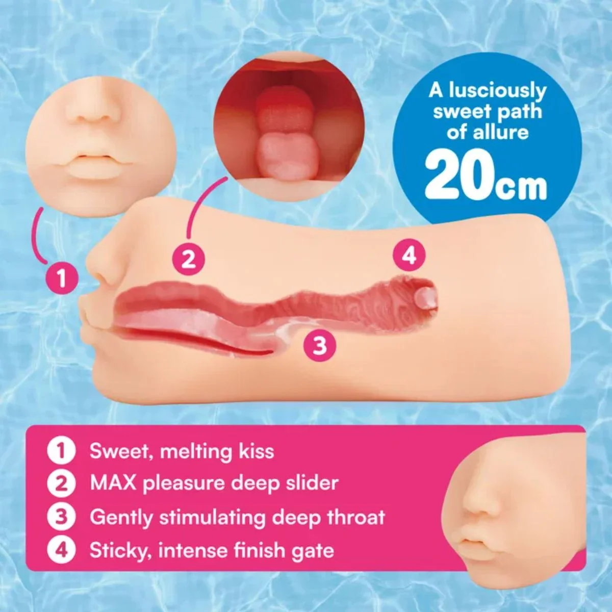 XTC Japan – Warm Mouth Masturbator – Swimsuit Girl