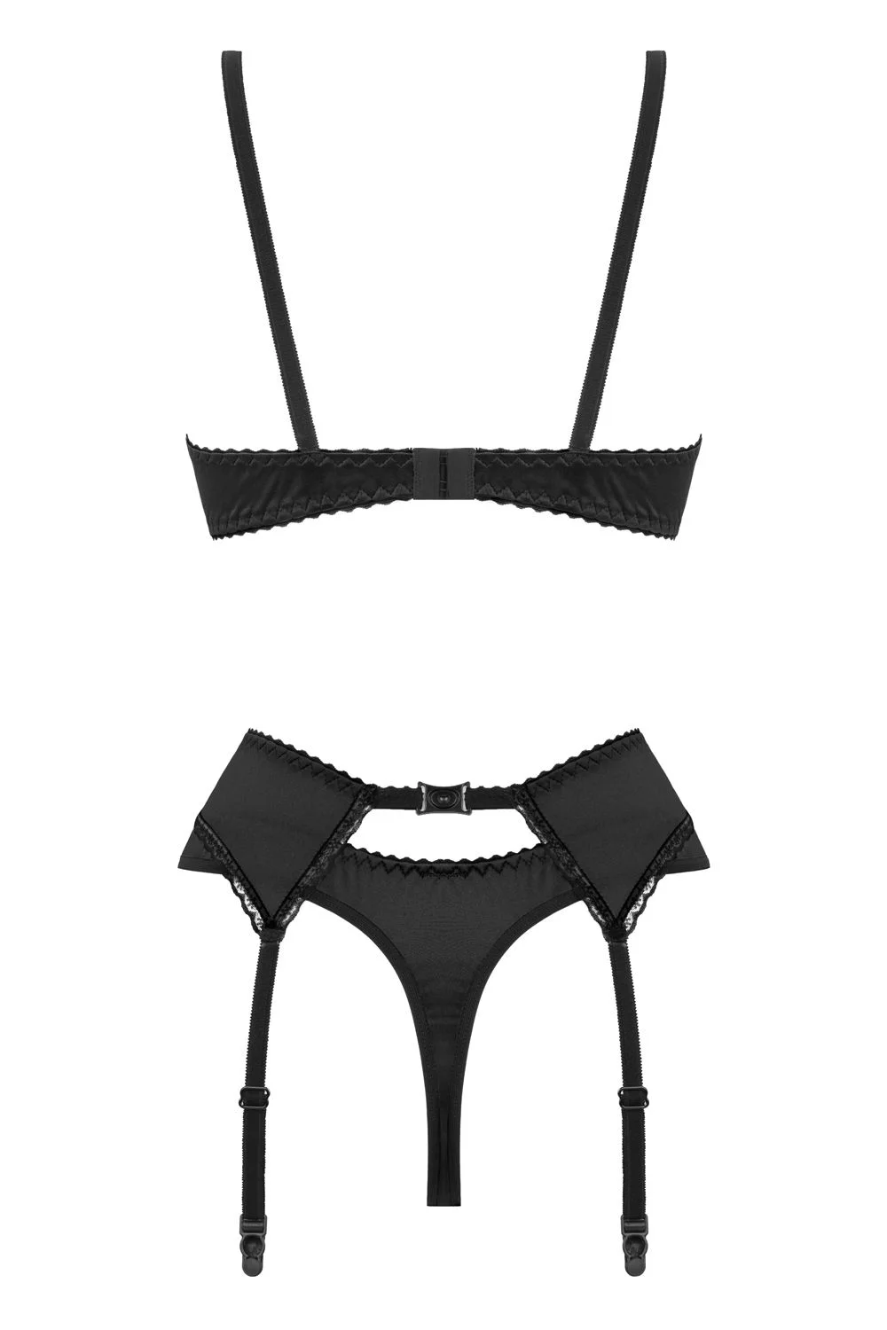 Christine - 3-delig Open BH Kanten Slip Set Gush