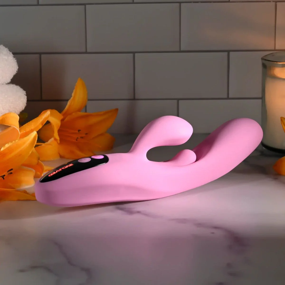 Evolved - Push The Button Vibrator - Roze