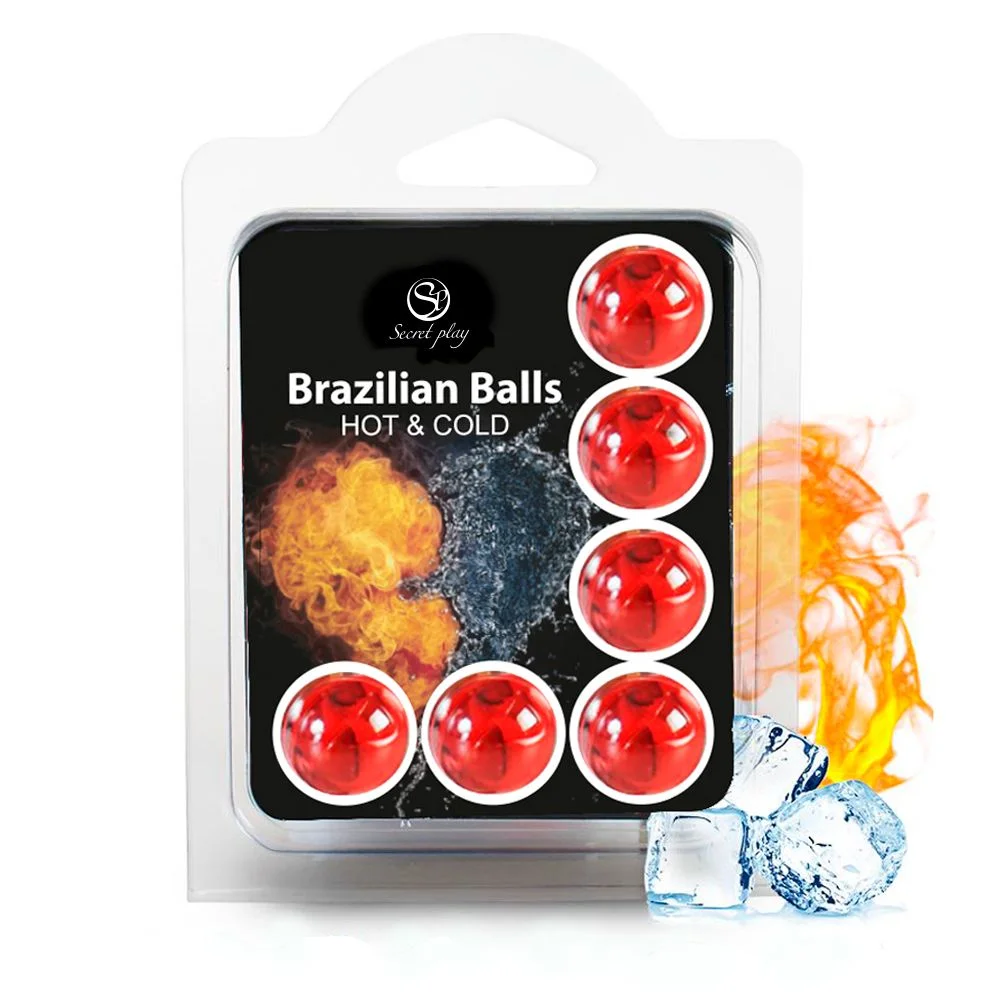 Secret Play - Brazilian Balls Hot & Cold - 6 Massage Balls