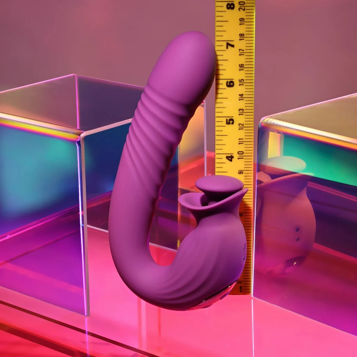 Evolved - Deep Ecstasy Rabbit Vibrator - Magenta