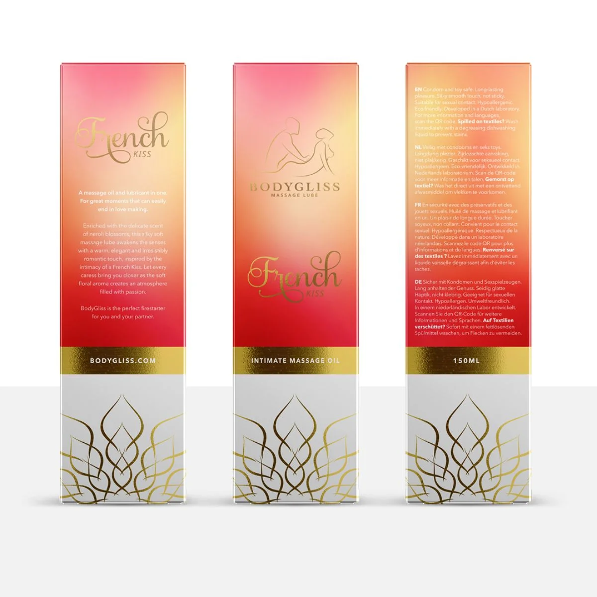 BodyGliss - French Kiss Massageglijmiddel - 150 ml