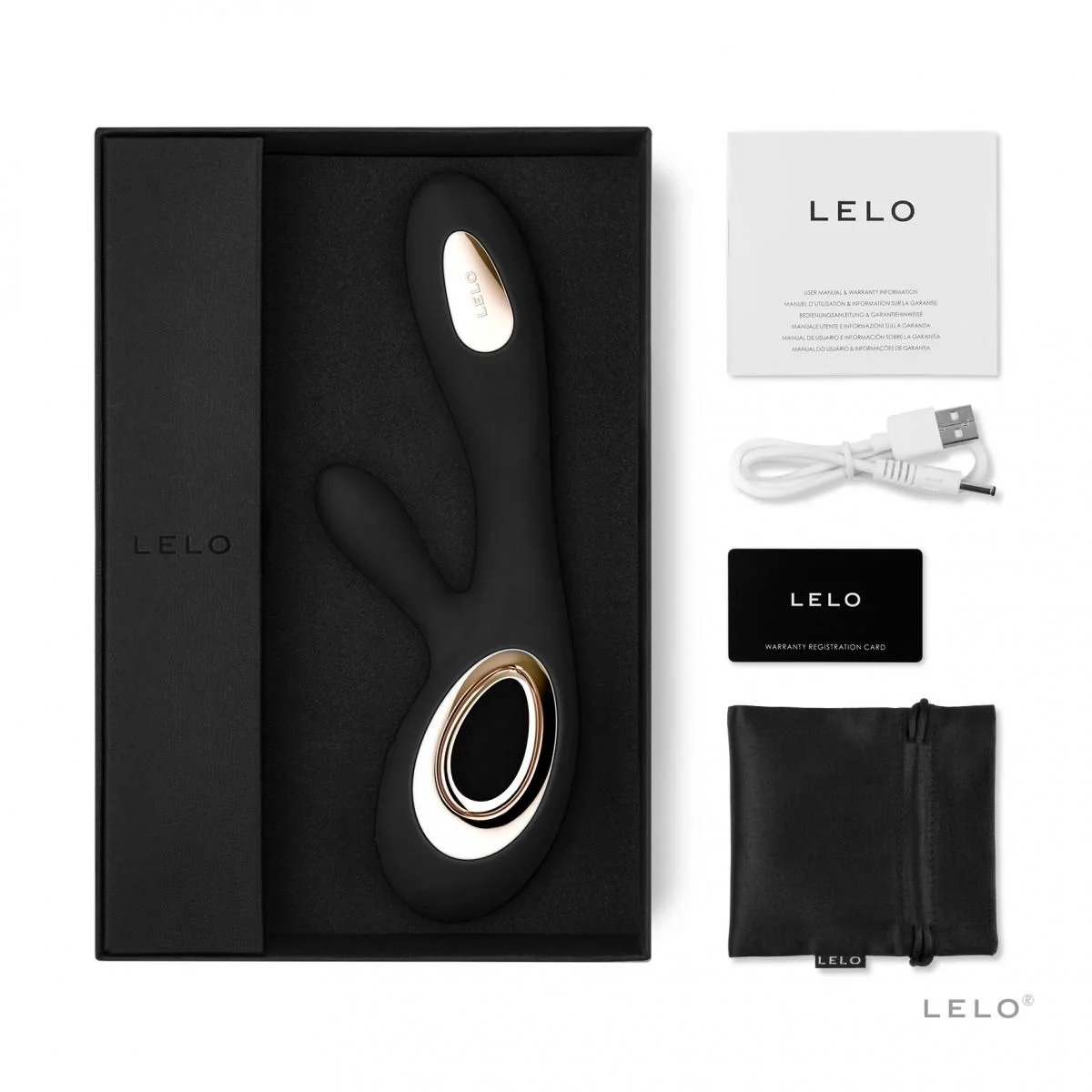 LELO - Soraya Wave G-Spot Vibrator - Midnight Blue