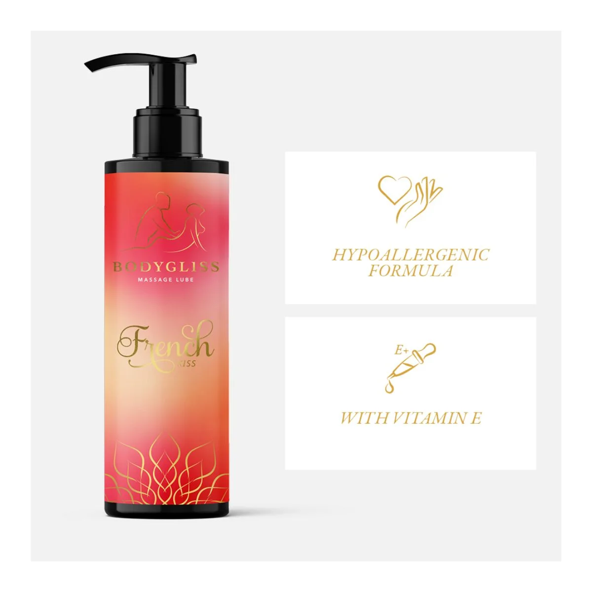 BodyGliss - French Kiss Massageglijmiddel - 150 ml