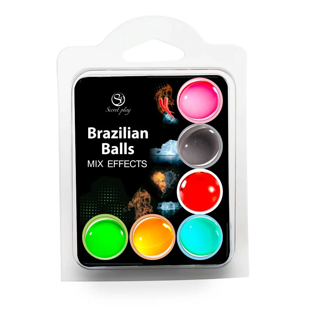 Secret Play - Brazilian Balls Mixed Effects - 6 Massage Balls