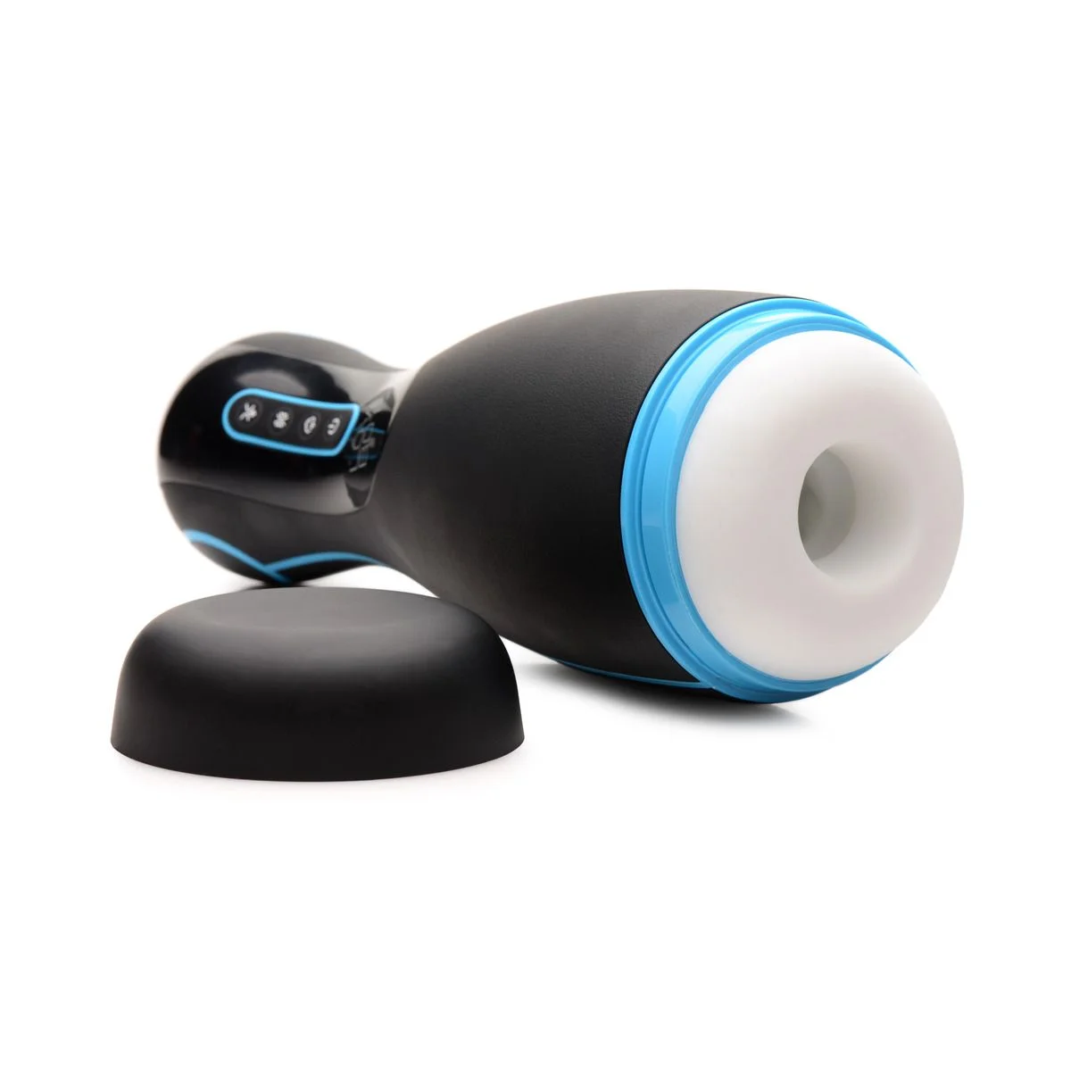 THE MILKER - Extreme 16X Sucking Masturbator - Zwart/Blauw