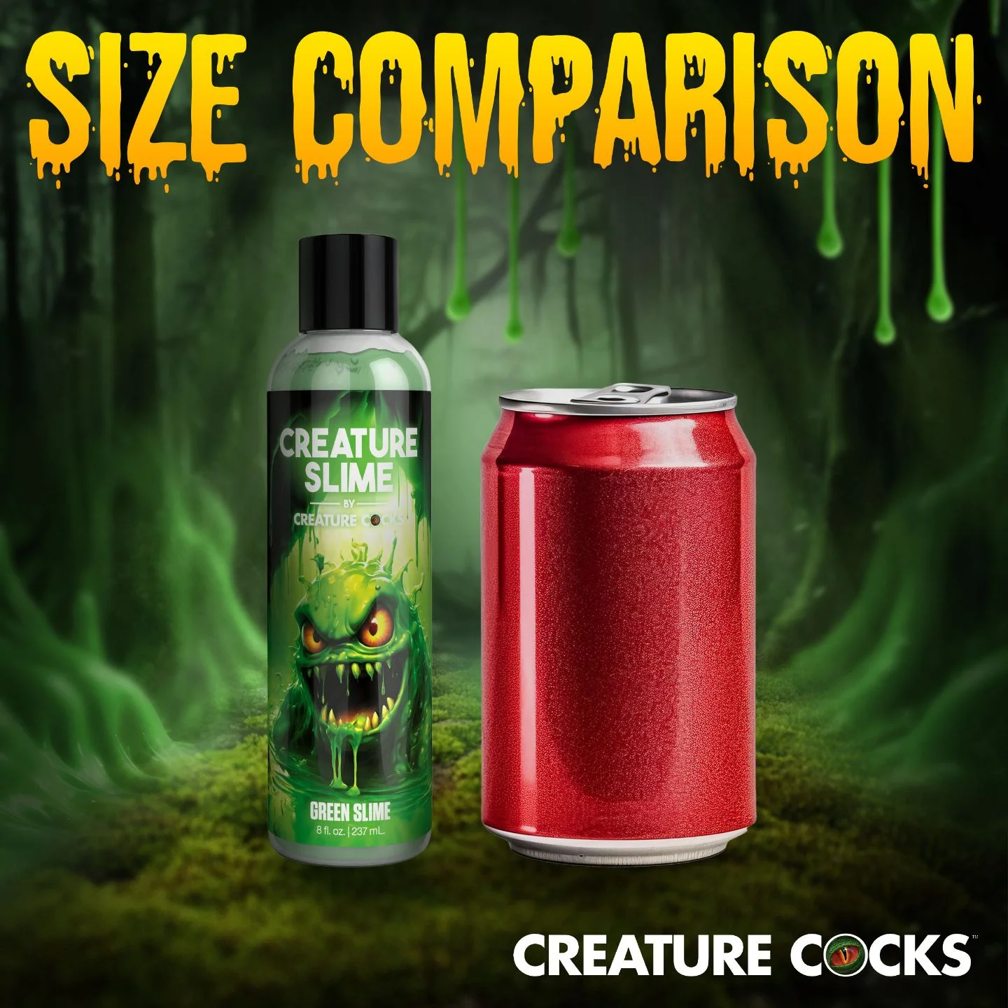 Creature Cocks - Creature Slime Groene Slijm Glijmiddel - 237 ml